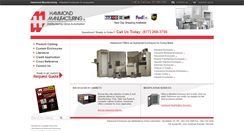 Desktop Screenshot of hammondenclosuresales.com